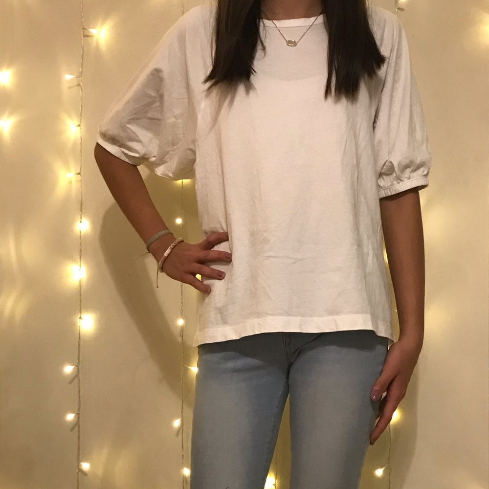 White J.crew blouse